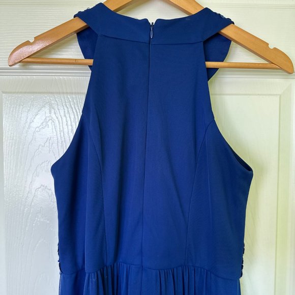 Women's One by Eight Royal Blue Halter Gown US Size 4 - Picture 15 of 15